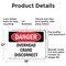 Signmission Safety Culture Sign, 18 in Width, Aluminum, Rectangle OS-2PACK-DS-A-1218-L-2073 - alternate 4